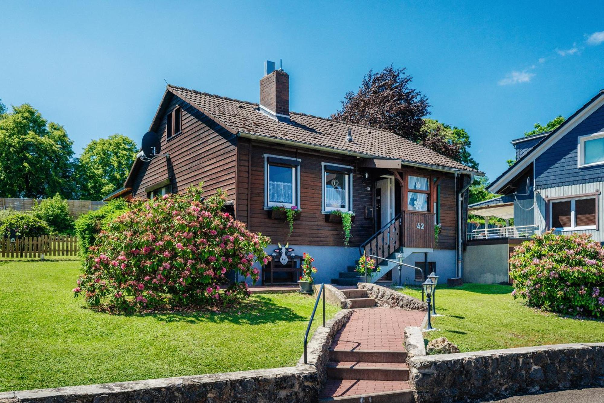 Ferienhaus Peggy Mit Klimaanlage In Den Bergen Walkenried エクステリア 写真